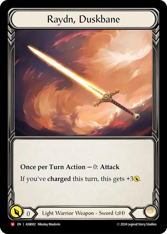 Raydn, Duskbane [ASB002] (Armory Deck: Boltyn) | Good Games North
