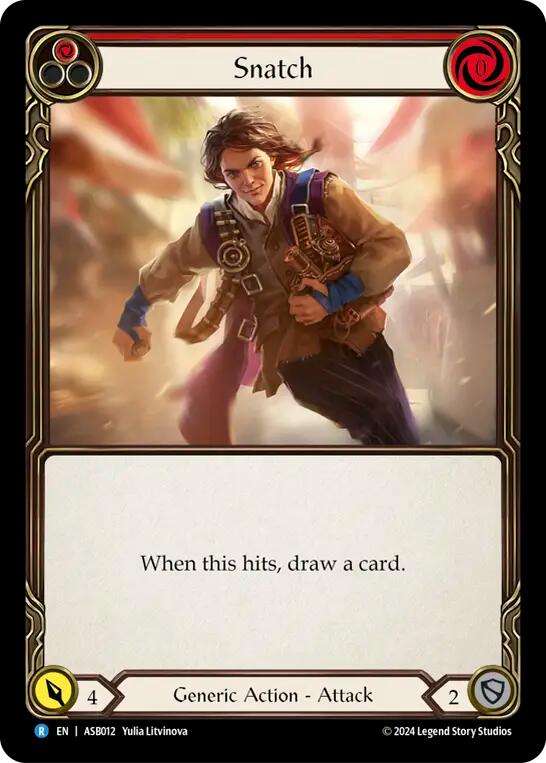Snatch (Red) [ASB012] (Armory Deck: Boltyn) | Good Games North