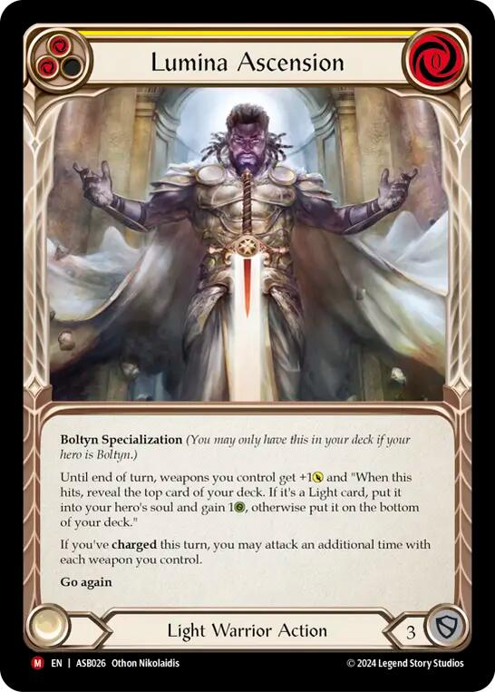 Lumina Ascension [ASB026] (Armory Deck: Boltyn) | Good Games North