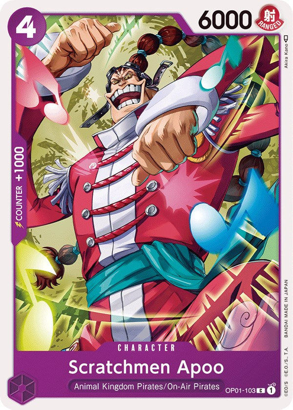 Scratchmen Apoo [Romance Dawn] | Good Games North