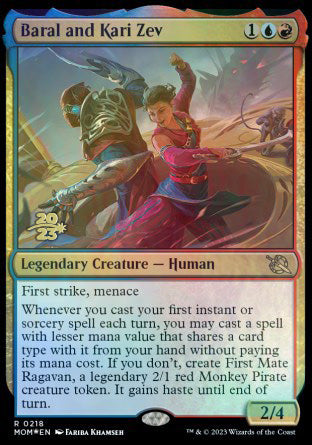 Baral and Kari Zev [March of the Machine Prerelease Promos] | Good Games North