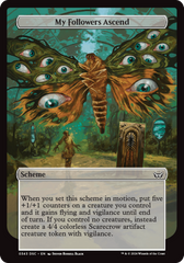 My Followers Ascend (Full Art) [Duskmourn: Archenemy] | Good Games North
