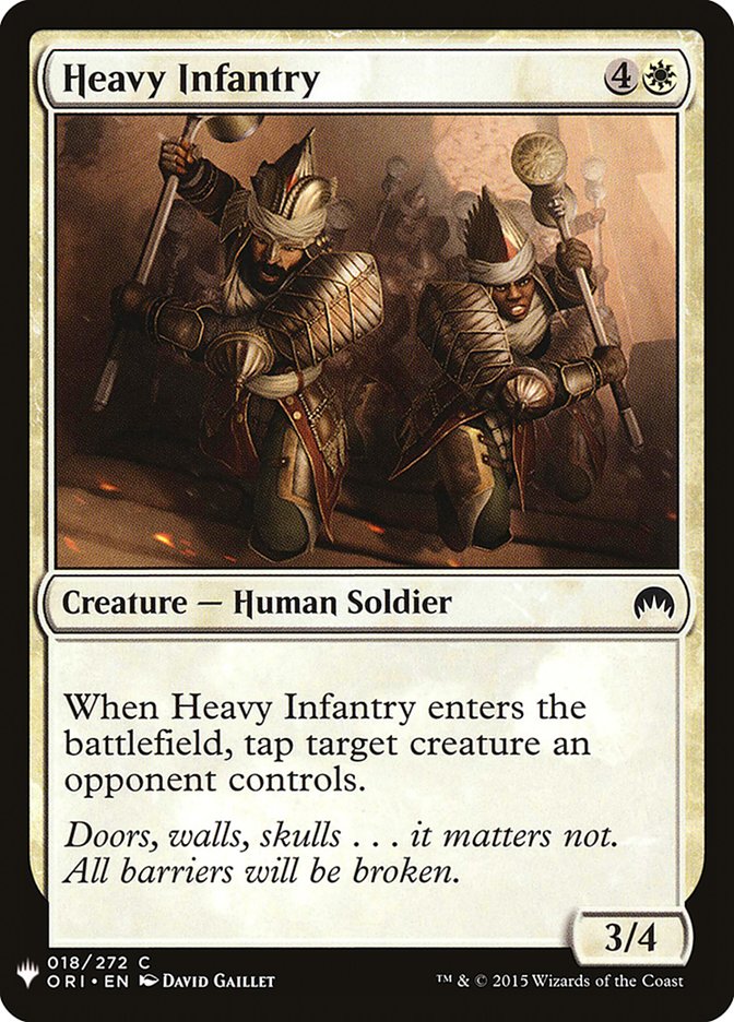 Heavy Infantry [Mystery Booster] | Good Games North