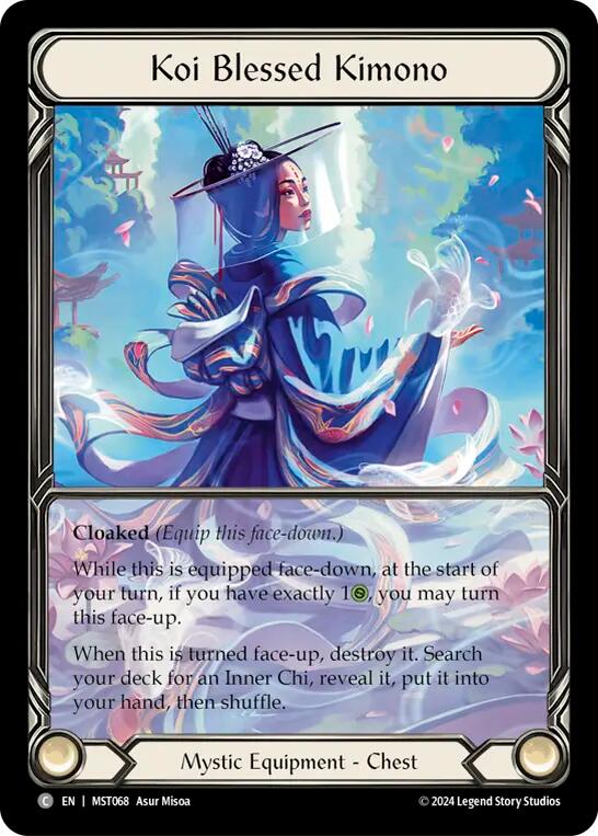 Koi Blessed Kimono (Extended Art) [MST068] (Part the Mistveil)  Cold Foil | Good Games North