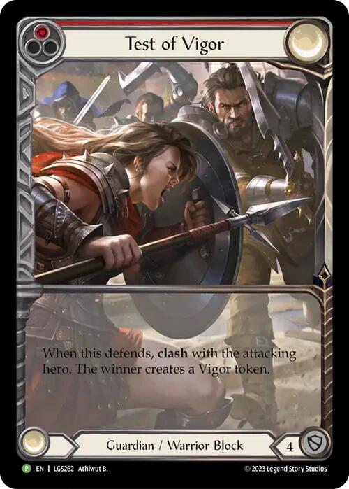 Test of Vigor [LGS262] (Promo)  Rainbow Foil | Good Games North