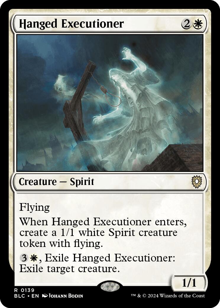 Hanged Executioner [Bloomburrow Commander] | Good Games North