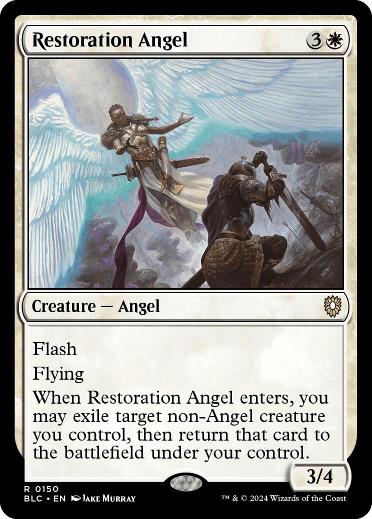 Restoration Angel [Bloomburrow Commander] | Good Games North