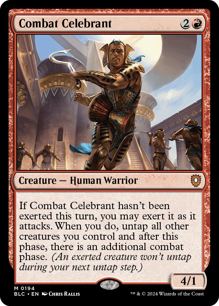 Combat Celebrant [Bloomburrow Commander] | Good Games North