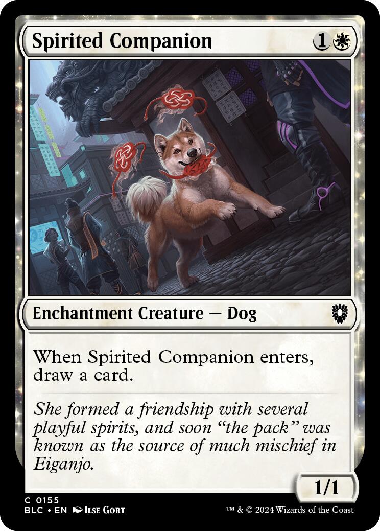 Spirited Companion [Bloomburrow Commander] | Good Games North