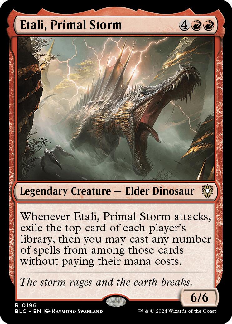 Etali, Primal Storm [Bloomburrow Commander] | Good Games North