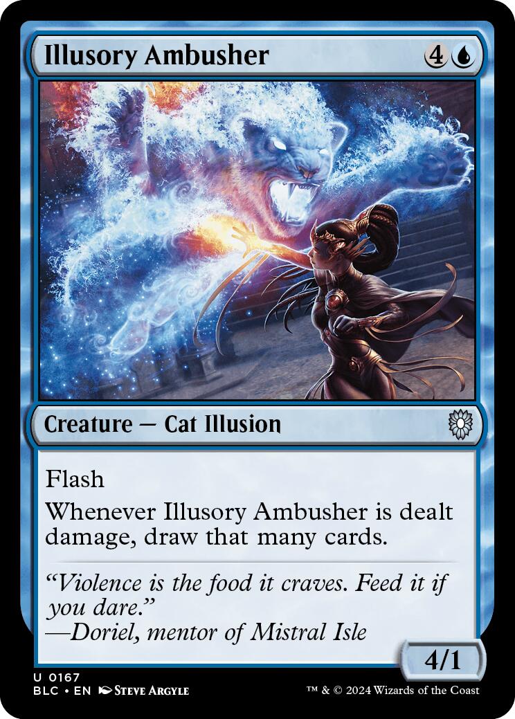 Illusory Ambusher [Bloomburrow Commander] | Good Games North