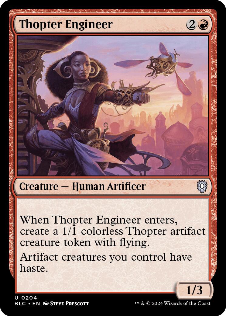 Thopter Engineer [Bloomburrow Commander] | Good Games North