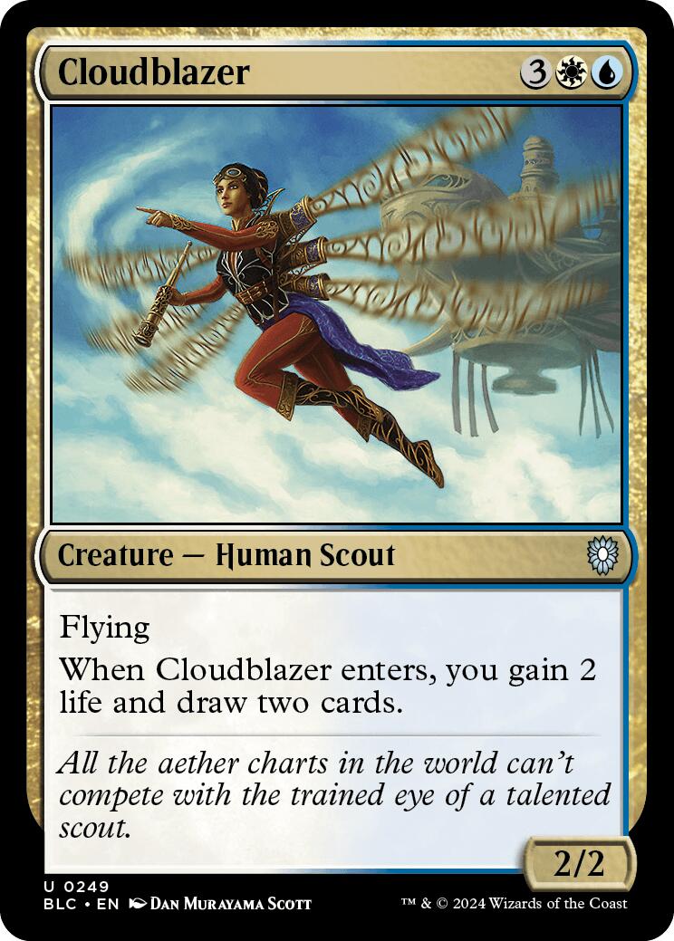 Cloudblazer [Bloomburrow Commander] | Good Games North