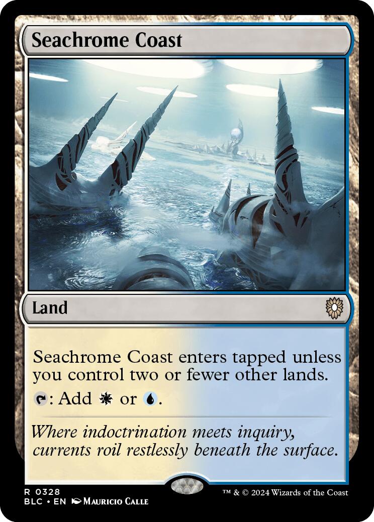 Seachrome Coast [Bloomburrow Commander] | Good Games North