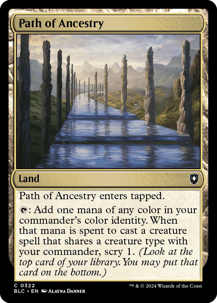 Path of Ancestry [Bloomburrow Commander] | Good Games North