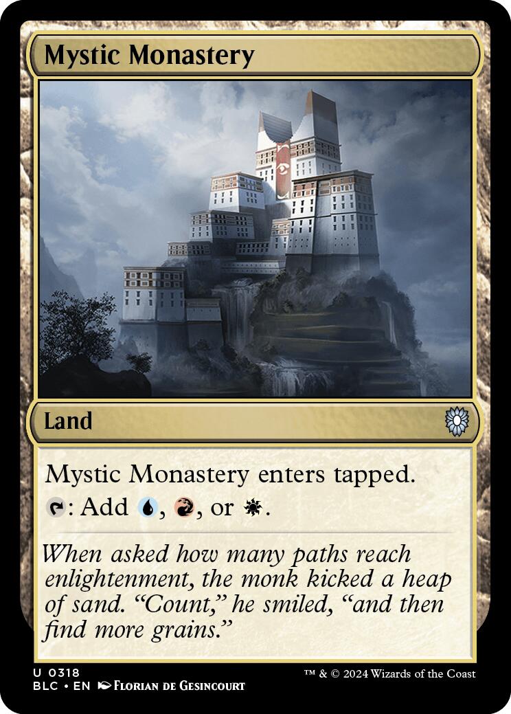 Mystic Monastery [Bloomburrow Commander] | Good Games North