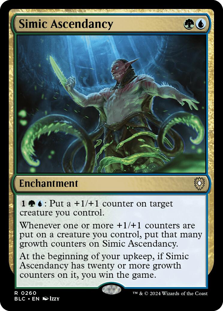 Simic Ascendancy [Bloomburrow Commander] | Good Games North