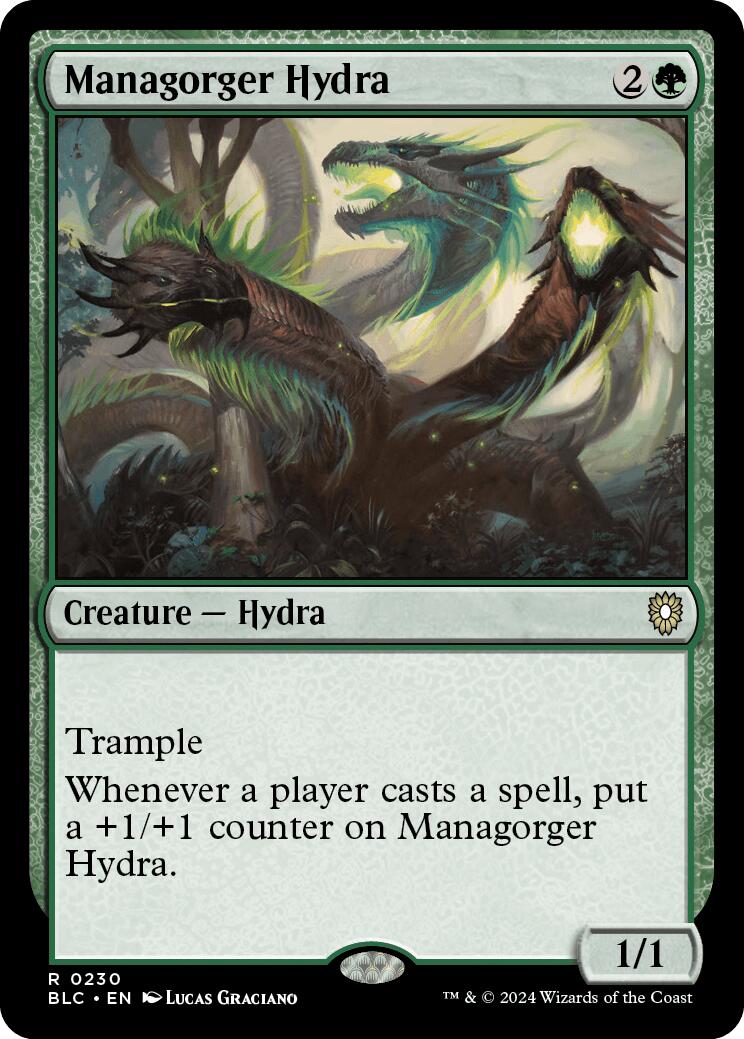 Managorger Hydra [Bloomburrow Commander] | Good Games North