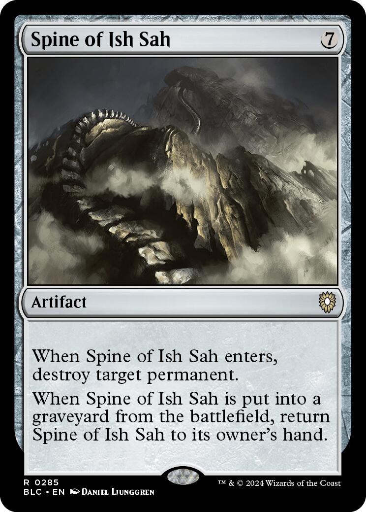 Spine of Ish Sah [Bloomburrow Commander] | Good Games North