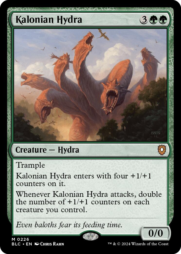 Kalonian Hydra [Bloomburrow Commander] | Good Games North