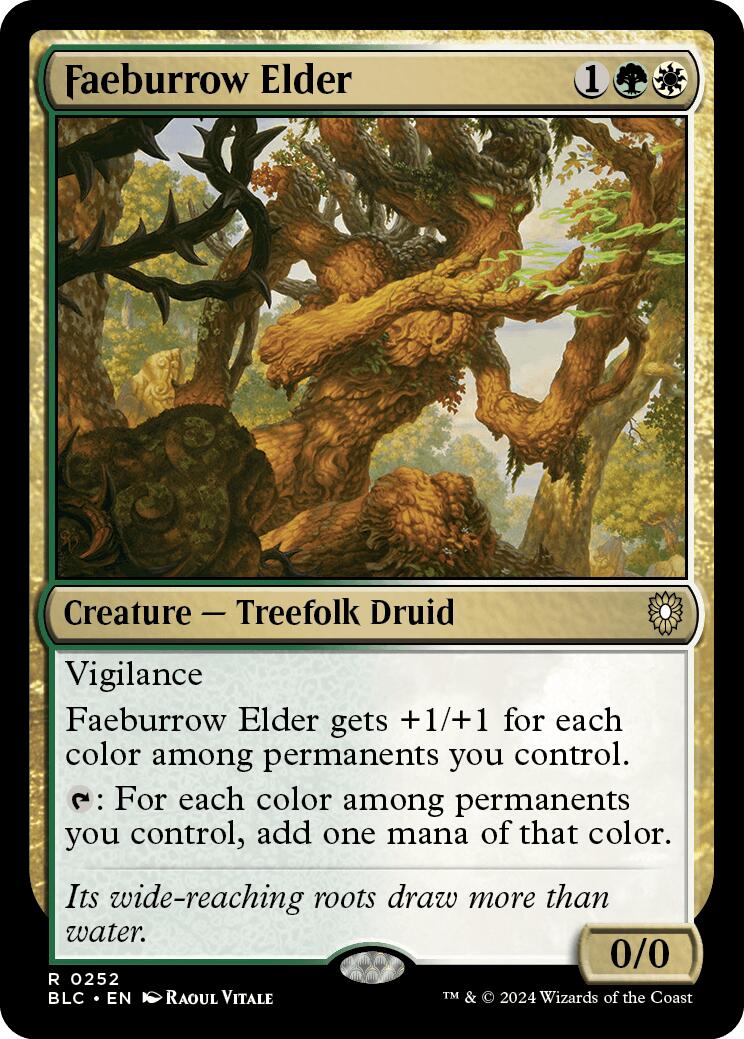 Faeburrow Elder [Bloomburrow Commander] | Good Games North