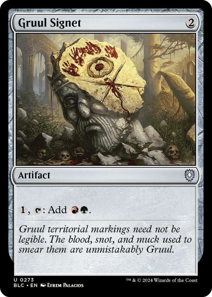 Gruul Signet [Bloomburrow Commander] | Good Games North