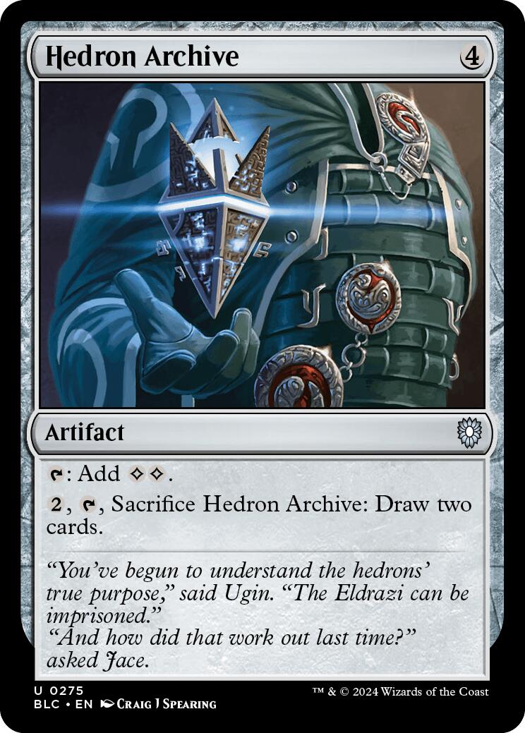 Hedron Archive [Bloomburrow Commander] | Good Games North