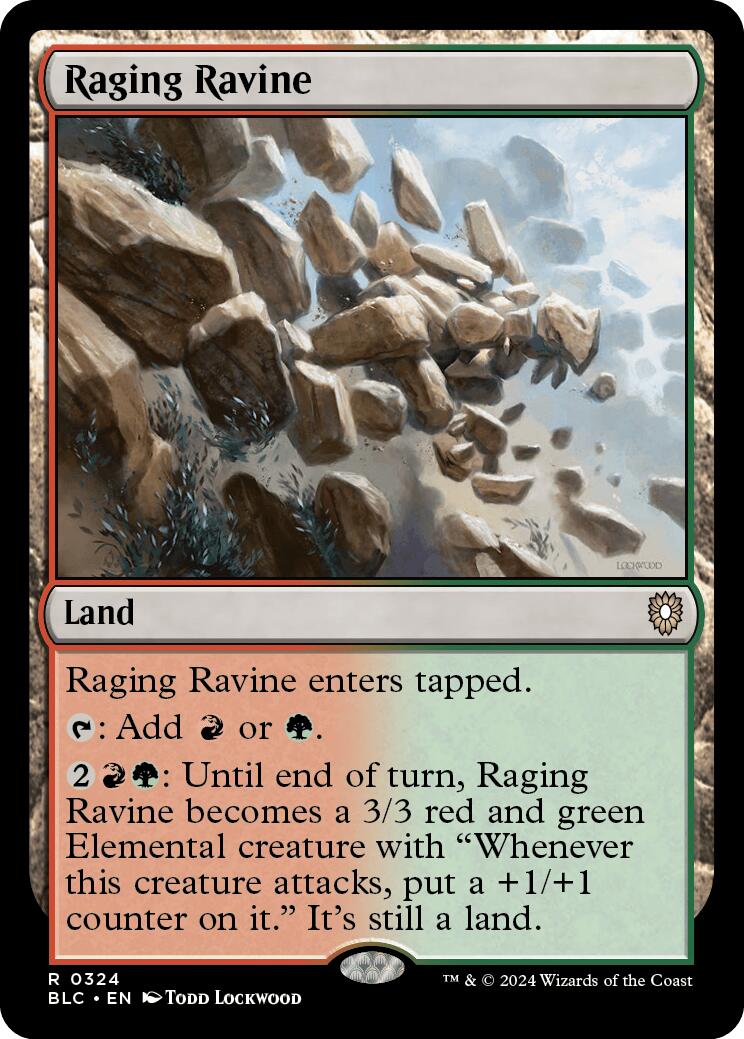 Raging Ravine [Bloomburrow Commander] | Good Games North