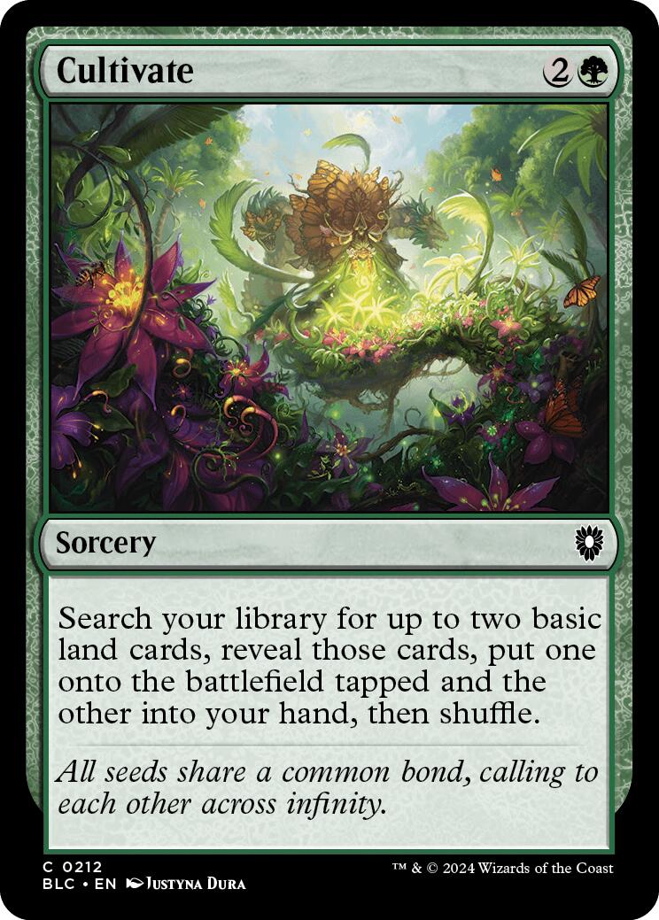 Cultivate [Bloomburrow Commander] | Good Games North