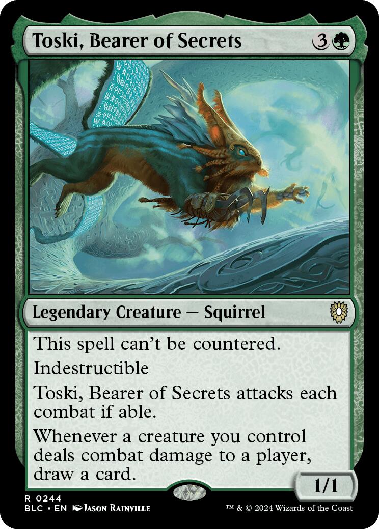 Toski, Bearer of Secrets [Bloomburrow Commander] | Good Games North