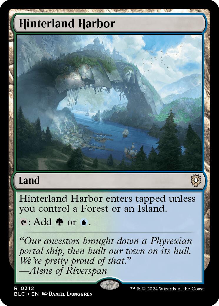 Hinterland Harbor [Bloomburrow Commander] | Good Games North