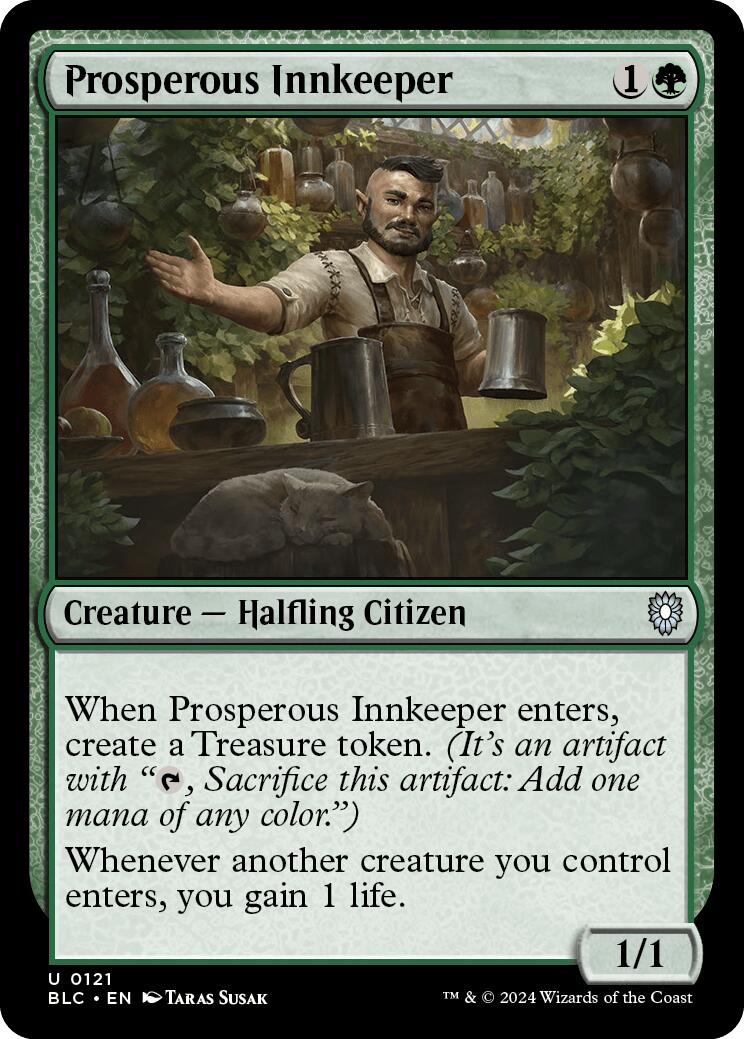 Prosperous Innkeeper [Bloomburrow Commander] | Good Games North