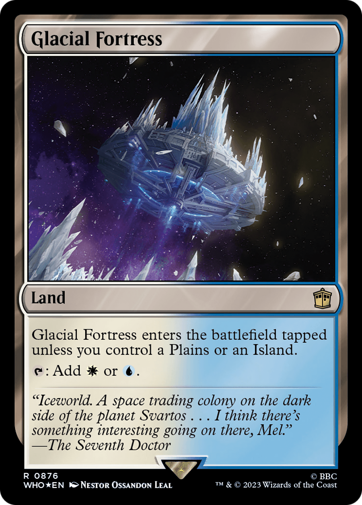 Glacial Fortress (Surge Foil) [Doctor Who] | Good Games North