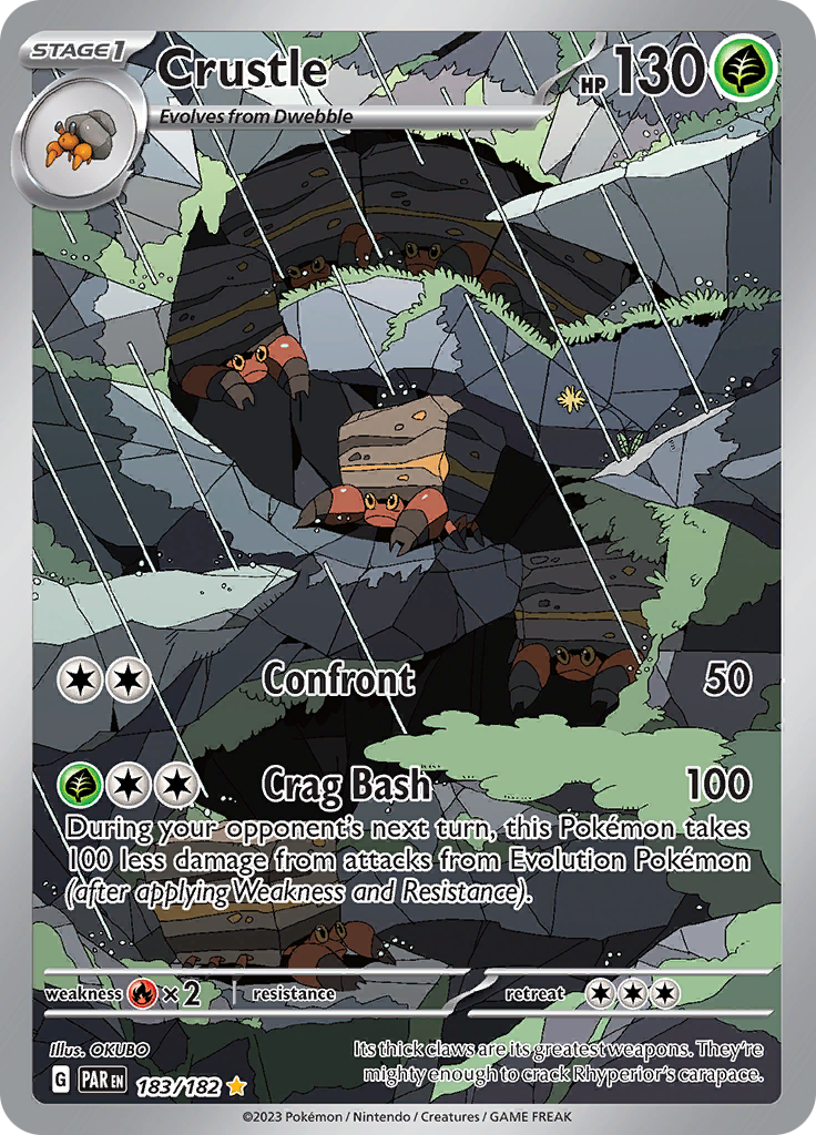 Crustle (183/182) [Scarlet & Violet: Paradox Rift] | Good Games North