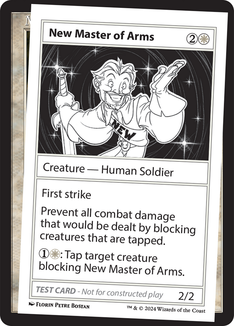New Master of Arms [Mystery Booster 2 Playtest Cards] | Good Games North