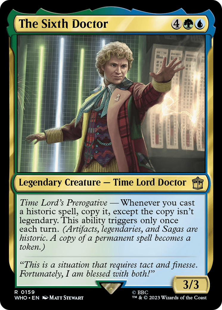 The Sixth Doctor [Doctor Who] | Good Games North