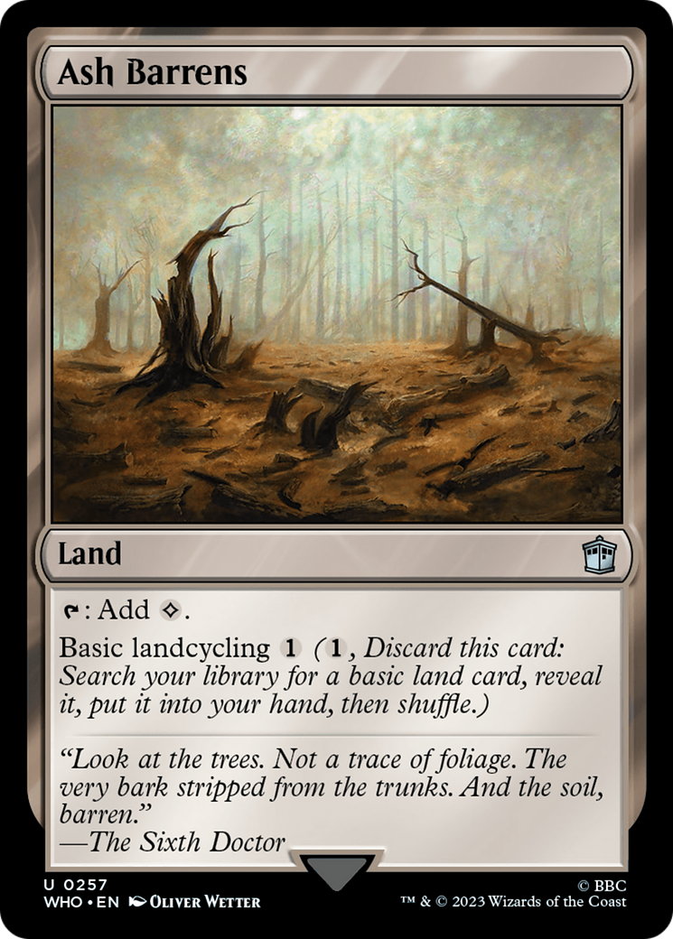 Ash Barrens [Doctor Who] | Good Games North