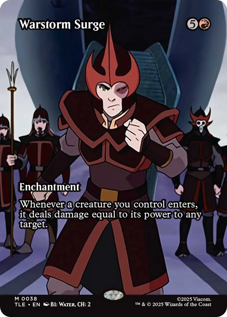 Warstorm Surge (Borderless) [Avatar: The Last Airbender: Eternal-Legal] | Good Games North