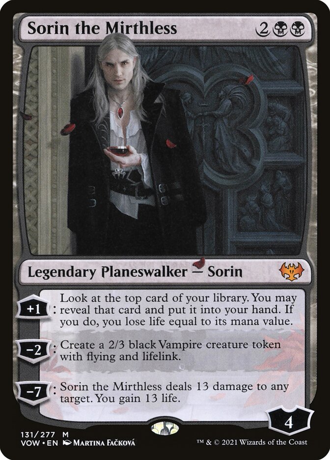 Sorin the Mirthless (Innistrad: Crimson Vow)  | Good Games North