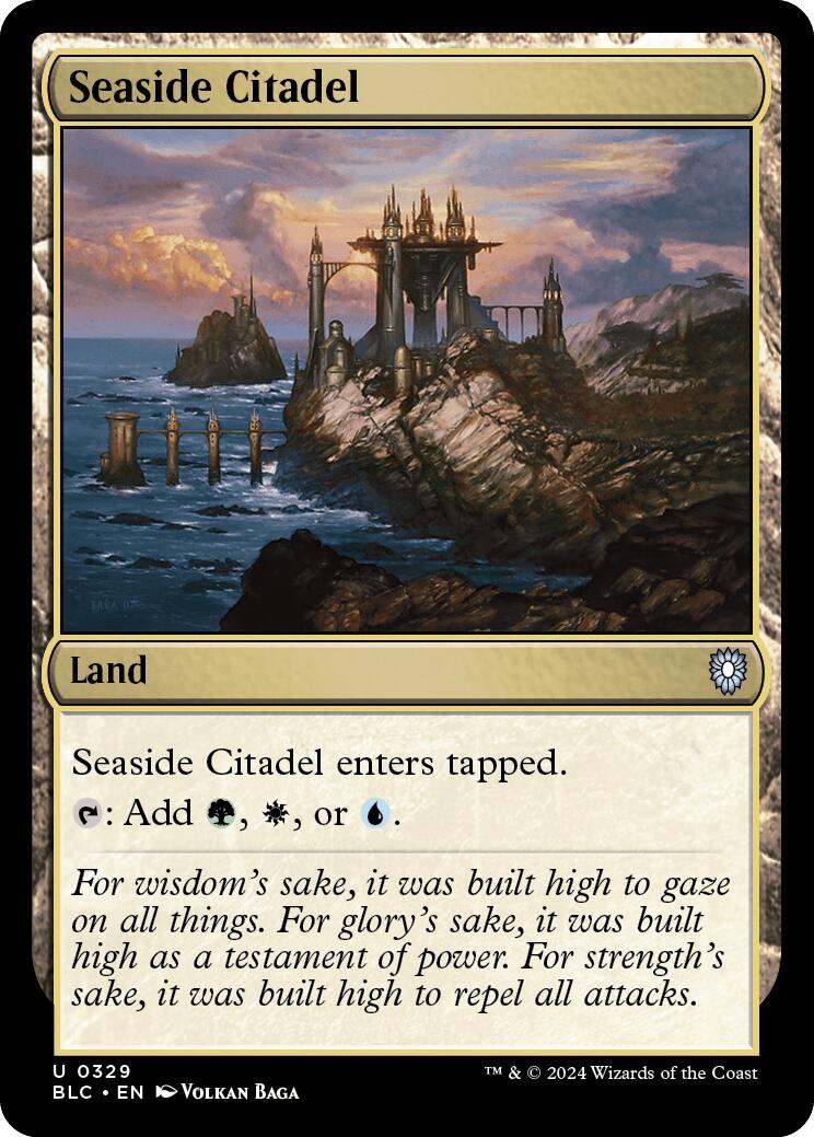 Seaside Citadel [Bloomburrow Commander] | Good Games North