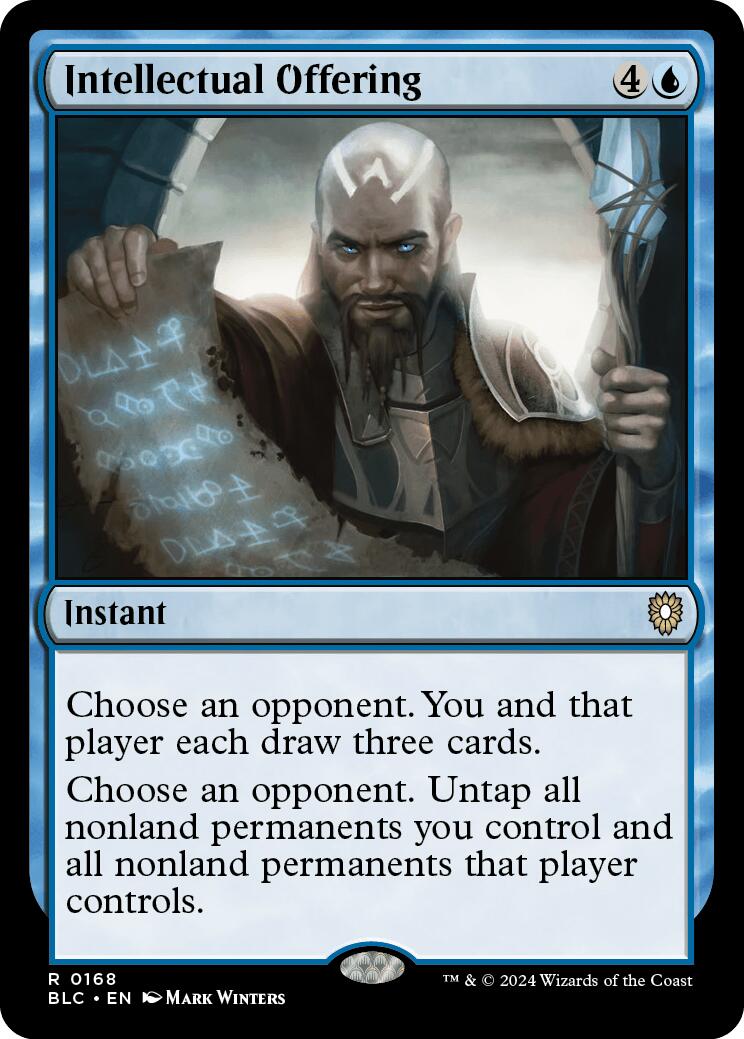 Intellectual Offering [Bloomburrow Commander] | Good Games North