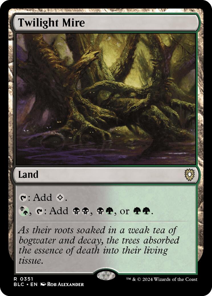 Twilight Mire [Bloomburrow Commander] | Good Games North