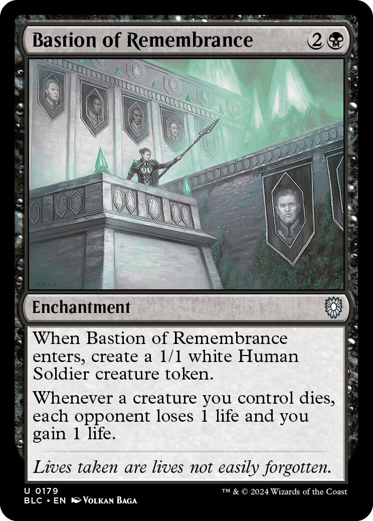 Bastion of Remembrance [Bloomburrow Commander] | Good Games North