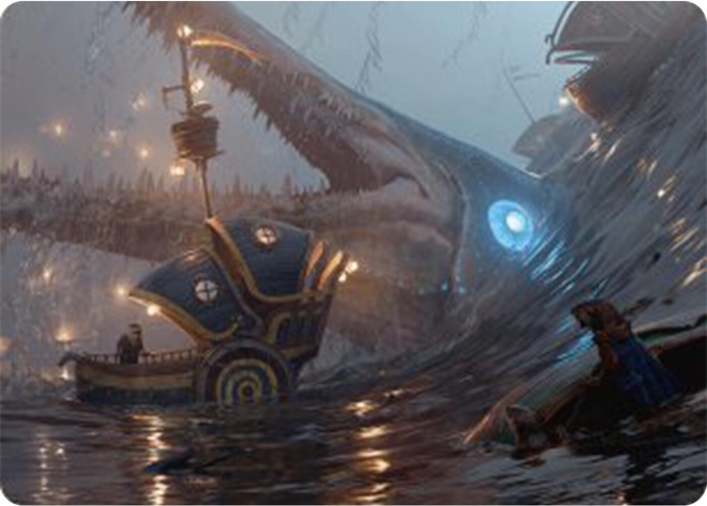 Eluge, the Shoreless Sea Art Card [Bloomburrow Art Series] | Good Games North