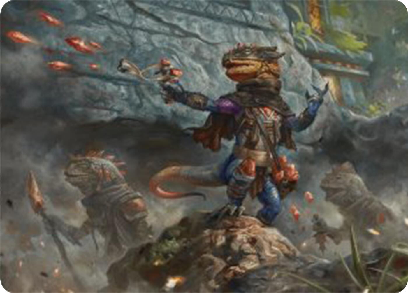 Agate Instigator Art Card [Bloomburrow Art Series] | Good Games North