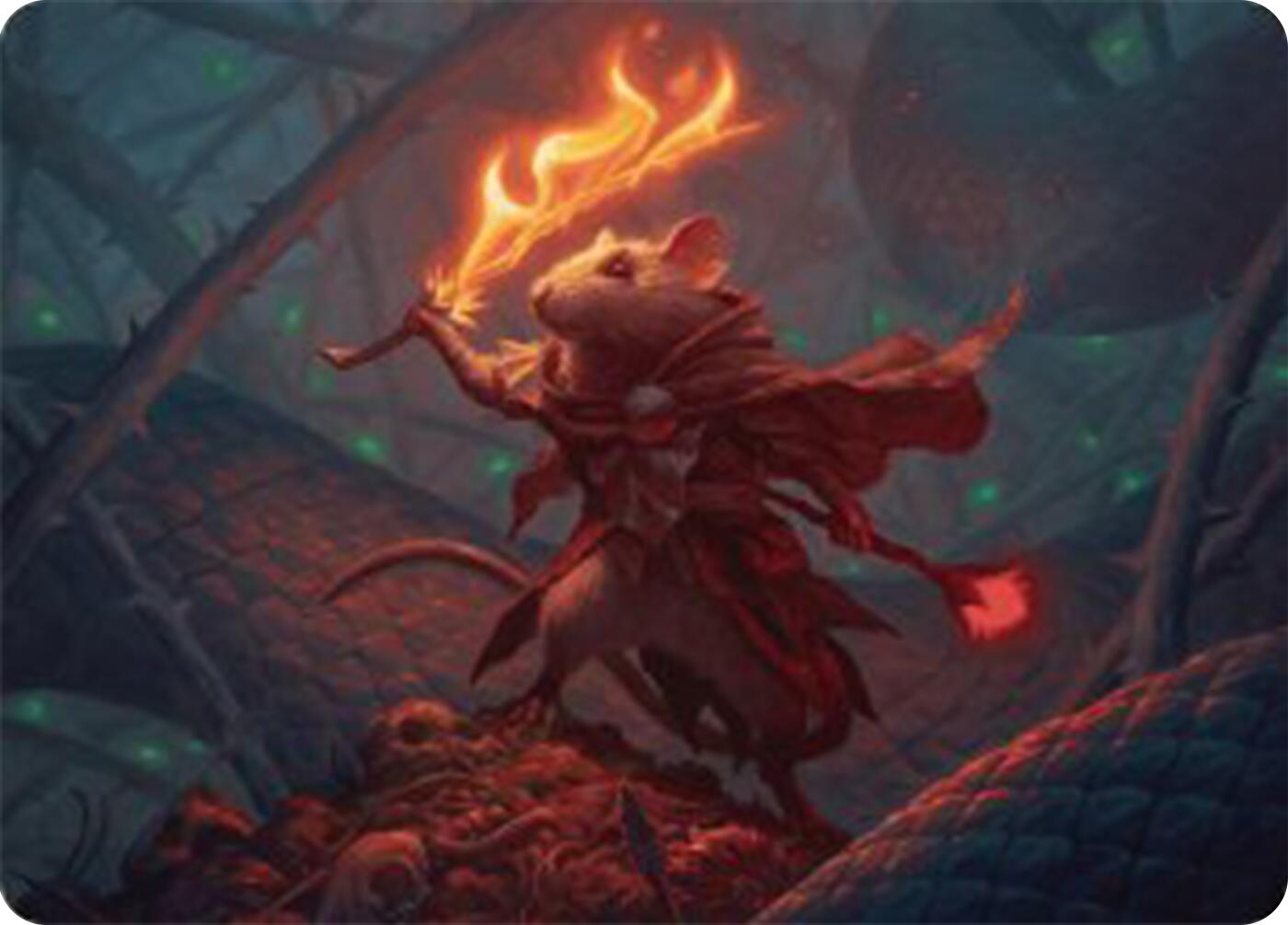 Emberheart Challenger Art Card [Bloomburrow Art Series] | Good Games North