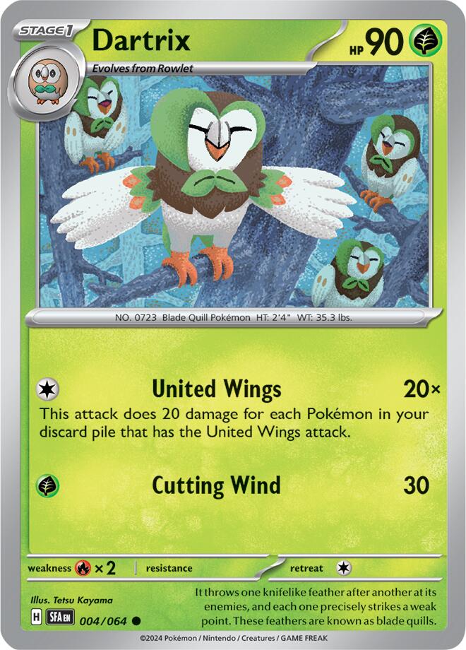 Dartrix (004/064) [Scarlet & Violet: Shrouded Fable] | Good Games North