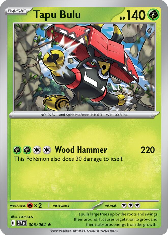 Tapu Bulu (006/064) [Scarlet & Violet: Shrouded Fable] | Good Games North