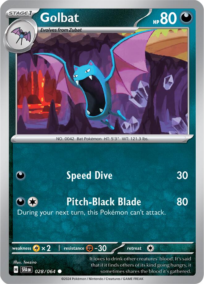 Golbat (028/064) [Scarlet & Violet: Shrouded Fable] | Good Games North
