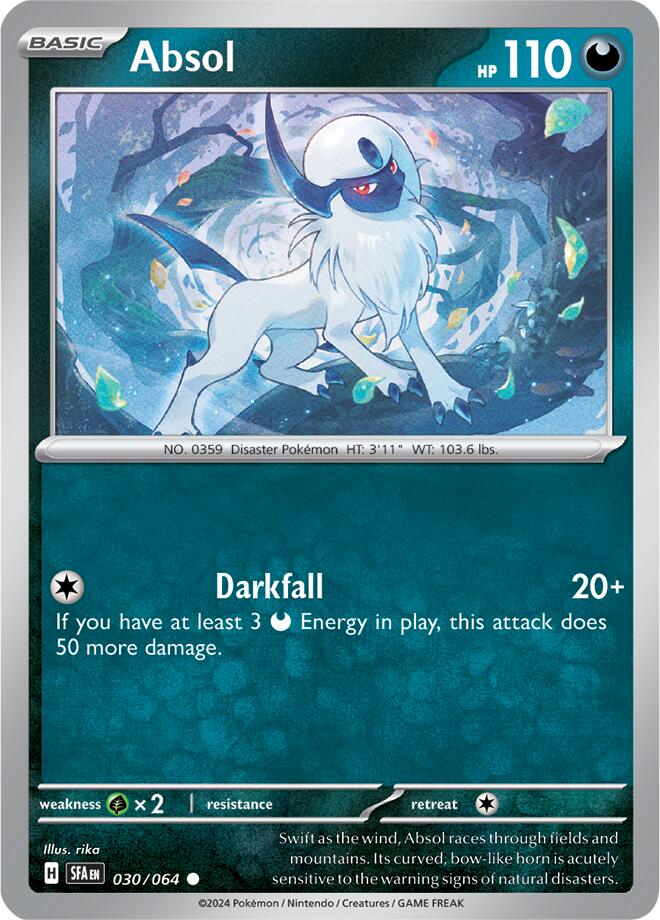 Absol (030/064) [Scarlet & Violet: Shrouded Fable] | Good Games North